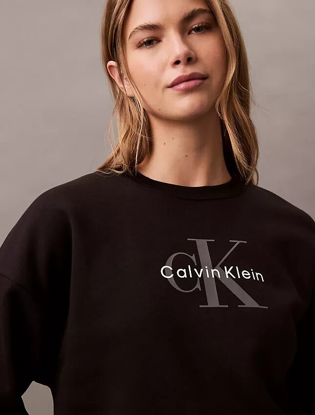 Bluza z polaru Monologo o luźnym kroju Bluza z polaru Monologo o luźnym kroju
