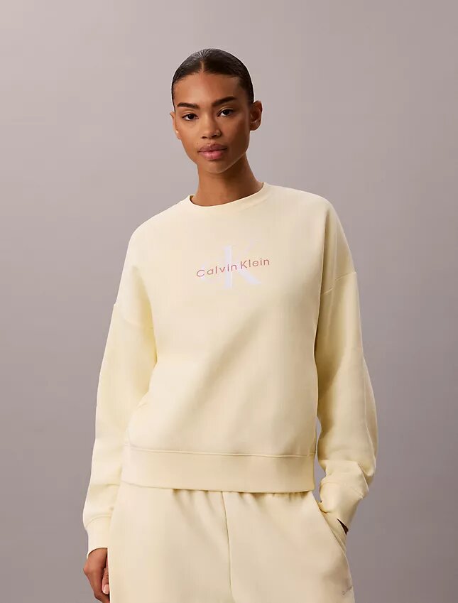 Bluza z polaru Monologo o luźnym kroju Bluza z polaru Monologo o luźnym kroju