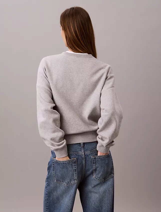 Bluza z polaru Monologo o luźnym kroju Bluza z polaru Monologo o luźnym kroju