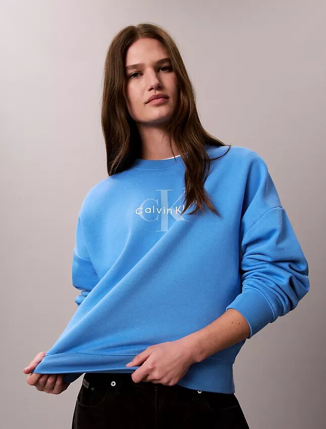 Bluza z polaru Monologo o luźnym kroju Bluza z polaru Monologo o luźnym kroju