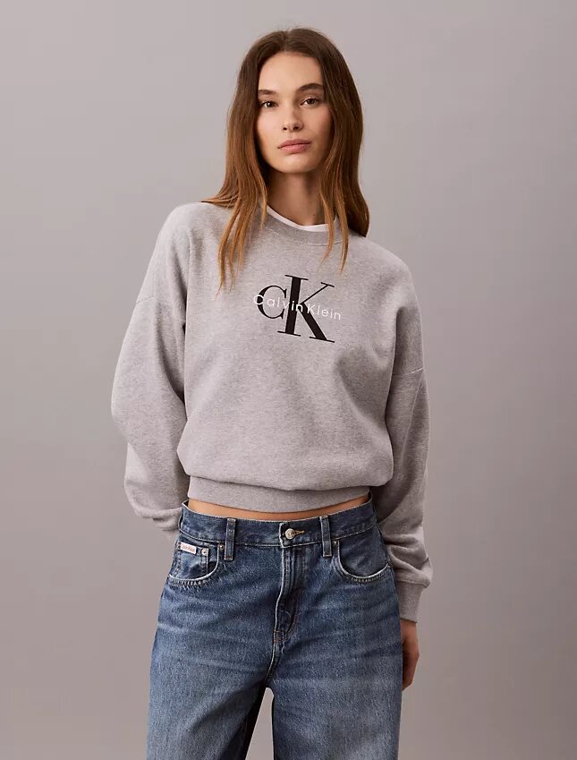 Bluza z polaru Monologo o luźnym kroju Bluza z polaru Monologo o luźnym kroju