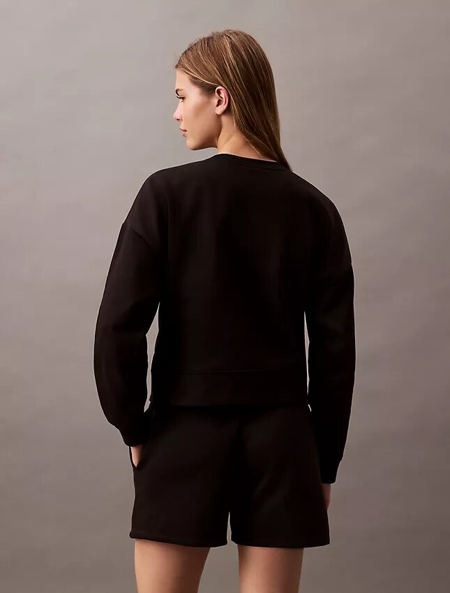 Bluza z polaru Monologo o luźnym kroju Bluza z polaru Monologo o luźnym kroju
