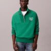 Bluza z polaru premium o luźnym kroju z zamkiem 1/4 Bluza z polaru premium o luźnym kroju z zamkiem 1/4