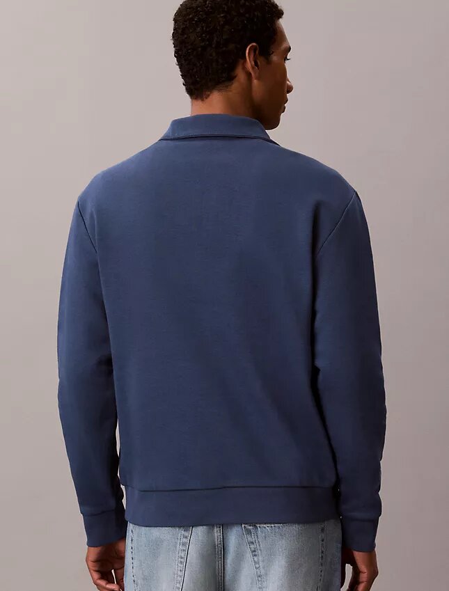 Bluza z polaru z logo Archive i zamkiem 1/4 Bluza z polaru z logo Archive i zamkiem 1/4