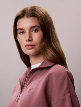 Bluza z polaru z Monogramem i zamkiem 1/4