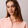 Bluza z polaru z Monogramem i zamkiem 1/4 Bluza z polaru z Monogramem i zamkiem 1/4