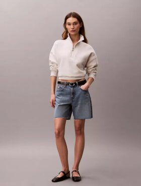 Bluza z polaru z Monogramem i zamkiem 1/4