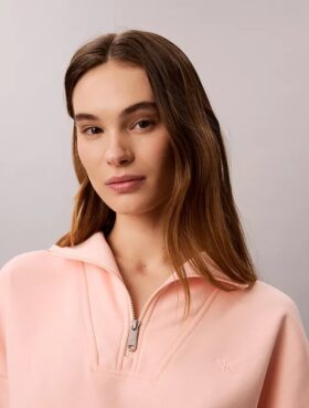 Bluza z polaru z Monogramem i zamkiem 1/4