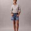 Bluza z polaru z Monogramem i zamkiem 1/4 Bluza z polaru z Monogramem i zamkiem 1/4