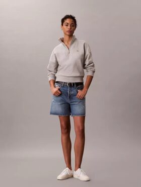 Bluza z polaru z Monogramem i zamkiem 1/4