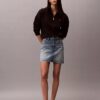 Bluza z polaru z Monogramem i zamkiem 1/4 Bluza z polaru z Monogramem i zamkiem 1/4