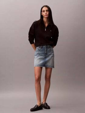 Bluza z polaru z Monogramem i zamkiem 1/4