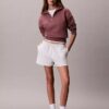 Bluza z polaru z Monogramem i zamkiem 1/4 Bluza z polaru z Monogramem i zamkiem 1/4