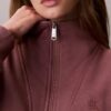 Bluza z polaru z Monogramem i zamkiem 1/4 Bluza z polaru z Monogramem i zamkiem 1/4