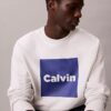 Bluza z polaru z nadrukiem logo i luźnym krojem Bluza z polaru z nadrukiem logo i luźnym krojem