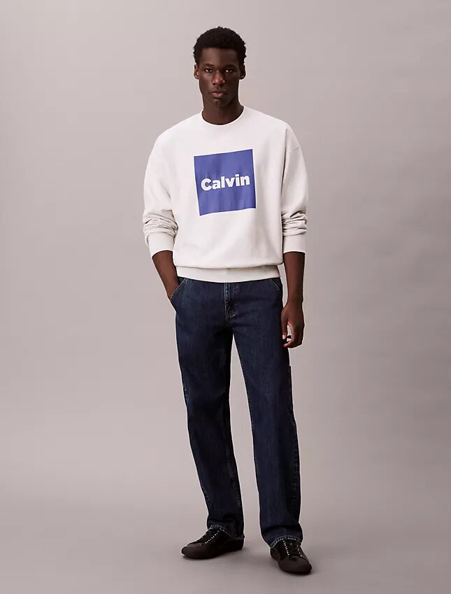 Bluza z polaru z nadrukiem logo i luźnym krojem Bluza z polaru z nadrukiem logo i luźnym krojem