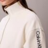 Bluza z zamkiem na całej długości i taśmą z logo Bluza z zamkiem na całej długości i taśmą z logo