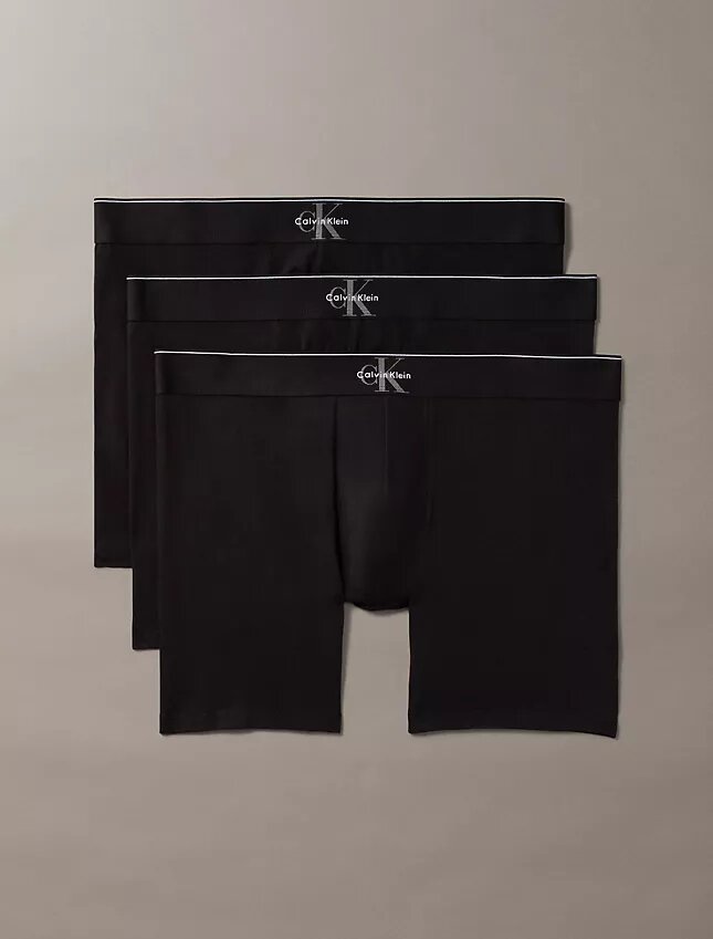 Bokserki z Cotton Stretch z nadrukiem monogramu, pakiet 3 sztuki Bokserki z Cotton Stretch z nadrukiem monogramu, pakiet 3 sztuki