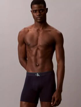Bokserki z Cotton Stretch z nadrukiem monogramu, pakiet 3 sztuki
