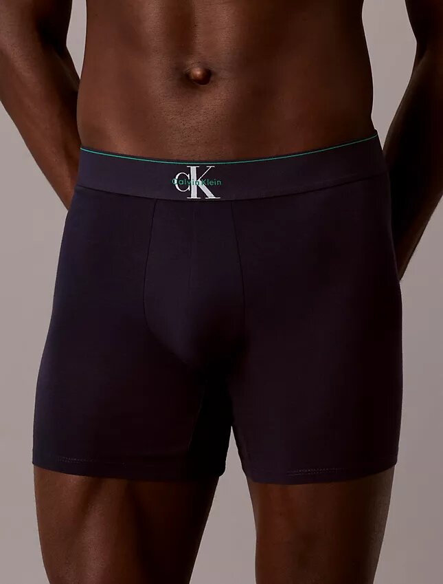 Bokserki z Cotton Stretch z nadrukiem monogramu, pakiet 3 sztuki Bokserki z Cotton Stretch z nadrukiem monogramu, pakiet 3 sztuki