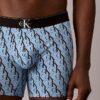 Bokserki z Cotton Stretch z nadrukiem monogramu, pakiet 3 sztuki