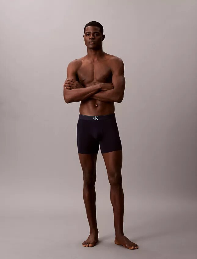 Bokserki z Cotton Stretch z nadrukiem monogramu, pakiet 3 sztuki Bokserki z Cotton Stretch z nadrukiem monogramu, pakiet 3 sztuki