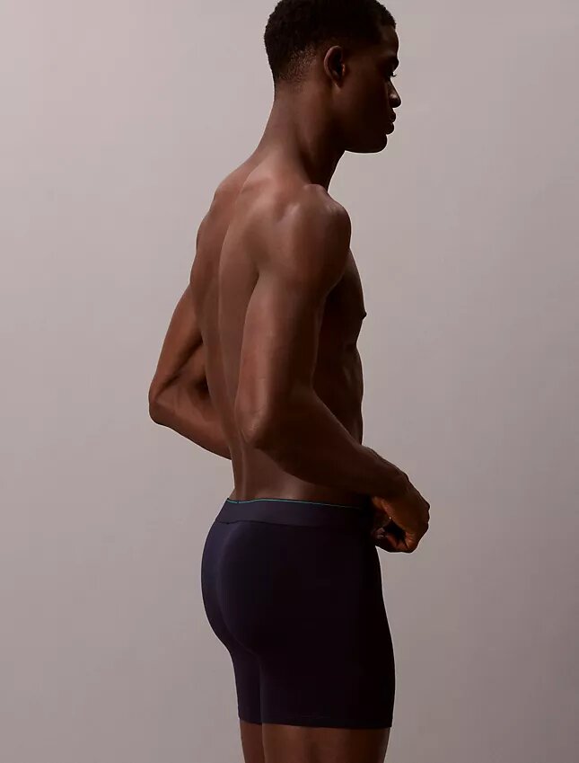 Bokserki z Cotton Stretch z nadrukiem monogramu, pakiet 3 sztuki Bokserki z Cotton Stretch z nadrukiem monogramu, pakiet 3 sztuki