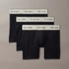 Boxerki z elastycznej bawełny Cotton Stretch, opakowanie 3 sztuki Boxerki z elastycznej bawełny Cotton Stretch, opakowanie 3 sztuki