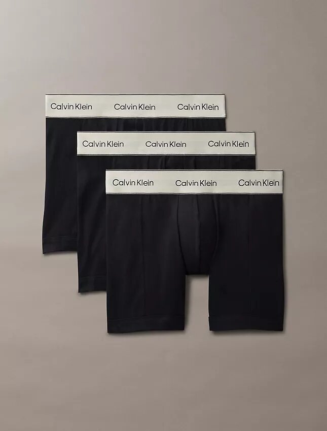 Boxerki z elastycznej bawełny Cotton Stretch, opakowanie 3 sztuki Boxerki z elastycznej bawełny Cotton Stretch, opakowanie 3 sztuki