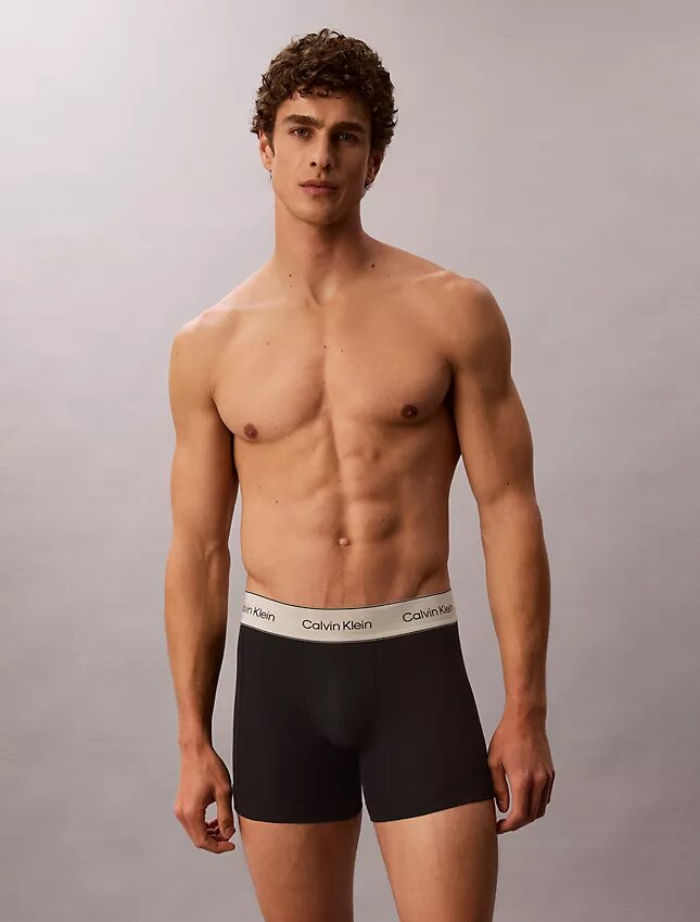 Boxerki z elastycznej bawełny Cotton Stretch, opakowanie 3 sztuki Boxerki z elastycznej bawełny Cotton Stretch, opakowanie 3 sztuki