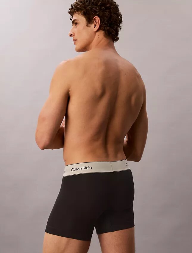 Boxerki z elastycznej bawełny Cotton Stretch, opakowanie 3 sztuki Boxerki z elastycznej bawełny Cotton Stretch, opakowanie 3 sztuki