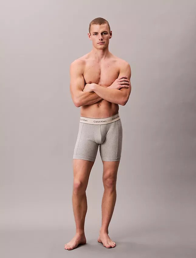 Boxerki z elastycznej bawełny Cotton Stretch, opakowanie 3 sztuki Boxerki z elastycznej bawełny Cotton Stretch, opakowanie 3 sztuki
