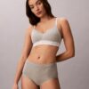 Bralette bez fiszbin z lekką podszewką i logo Archive Bralette bez fiszbin z lekką podszewką i logo Archive
