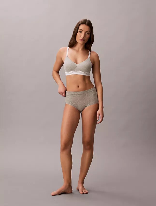 Bralette bez fiszbin z lekką podszewką i logo Archive Bralette bez fiszbin z lekką podszewką i logo Archive