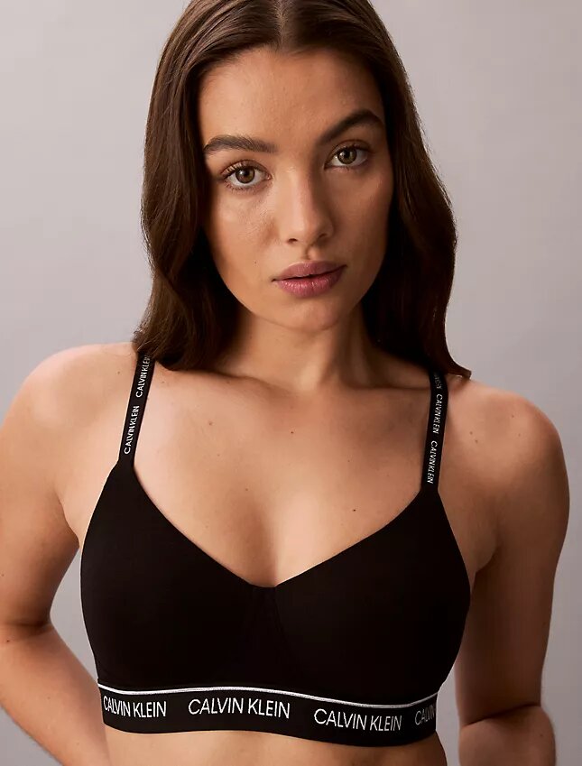 Bralette bez fiszbin z lekką podszewką i logo Archive Bralette bez fiszbin z lekką podszewką i logo Archive