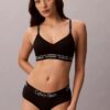 Bralette bez fiszbin z lekką podszewką i logo Archive Bralette bez fiszbin z lekką podszewką i logo Archive