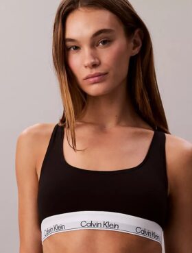 Bralette Icon z bawełny i Modalu Unlined bez podszewki