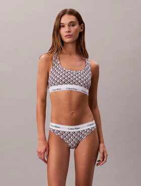 Bralette Icon z bawełny i Modalu Unlined bez podszewki