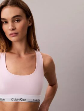 Bralette Icon z bawełny i Modalu Unlined bez podszewki