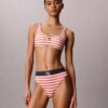 Bralette kąpielowa z graficznym Monogramem