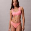 Bralette kąpielowa z graficznym Monogramem