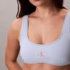Bralette kąpielowa z graficznym Monogramem