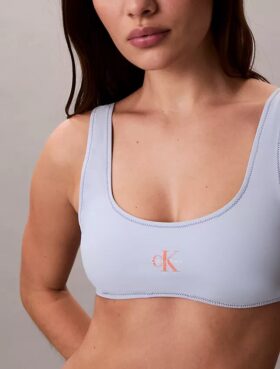 Bralette kąpielowa z graficznym Monogramem