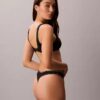 Bralette kąpielowa z graficznym Monogramem