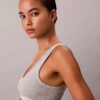 Bralette trójkątna z lekką podszewką, wykonana z Cotton Stretch w stylu retro