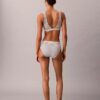 Bralette trójkątna z lekką podszewką, wykonana z Cotton Stretch w stylu retro