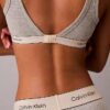 Bralette trójkątna z lekką podszewką, wykonana z Cotton Stretch w stylu retro
