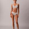 Bralette trójkątna z lekką podszewką, wykonana z Cotton Stretch w stylu retro