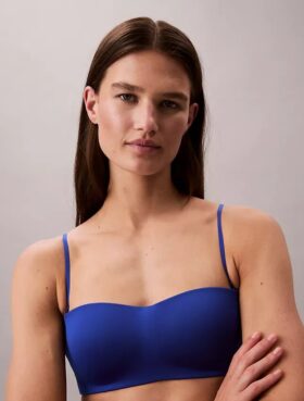 Bralette z intensywnym wzorem i lekką podszewką
