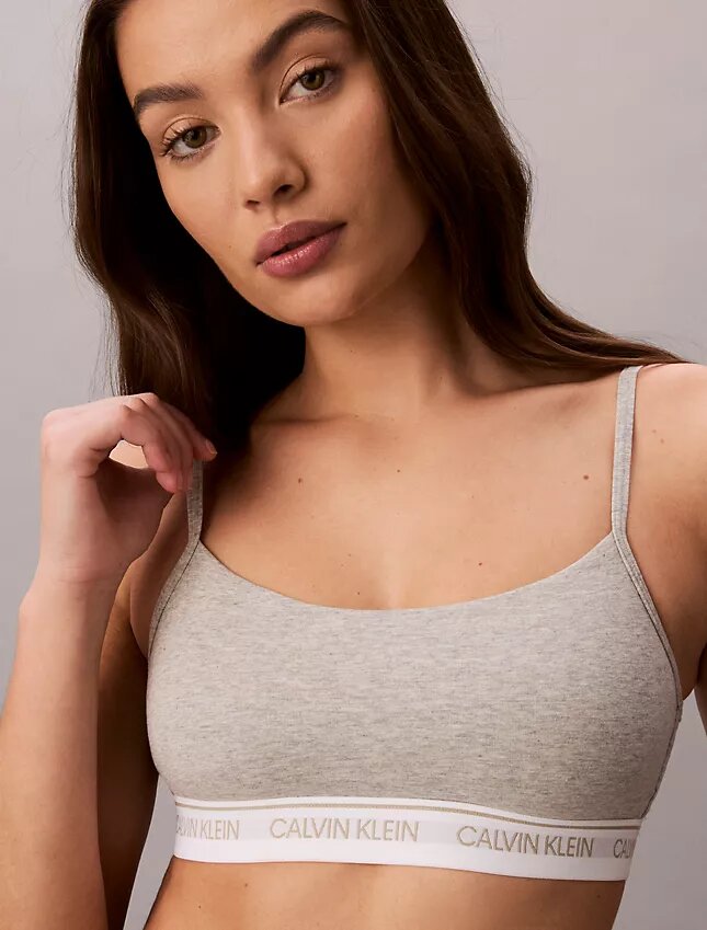 Bralette z lekką podszewką i logo Archive Bralette z lekką podszewką i logo Archive